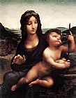 Leonardo da Vinci Madonna with Yarnwinder painting